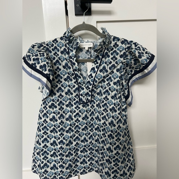 entro Tops - Avara Boutique Entro Flutter Sleeve Top